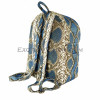 Snakeskin backpack multy color  BG-229