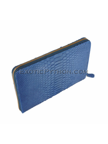 Python wallet blue matt WA-70