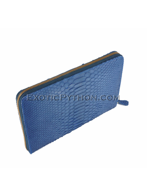 Python wallet blue matt WA-70