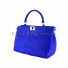 Python skin bag blue matt BG-231