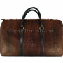 Snakeskin travel bag BG-230