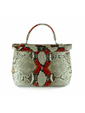 Snakeskin bag sniny multicolor BG-235