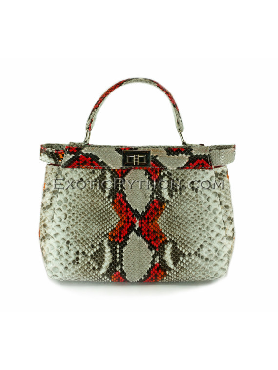 Snakeskin bag sniny multicolor BG-235