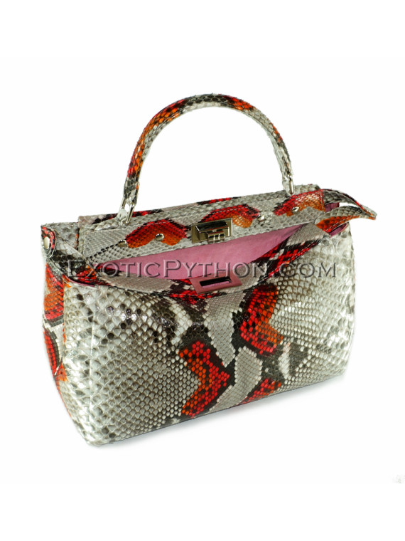 Snakeskin bag sniny multicolor BG-235