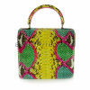 Snakeskin handbag sniny multicolor BG-236