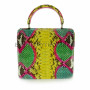 Snakeskin handbag sniny multicolor BG-236