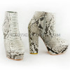 Snakeskin shoes womens SH-96