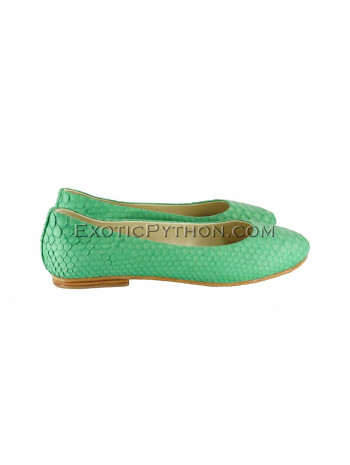 Snakeskin ballerina shoes SH-98