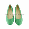 Snakeskin ballerina shoes SH-98