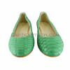 Snakeskin ballerina shoes SH-98