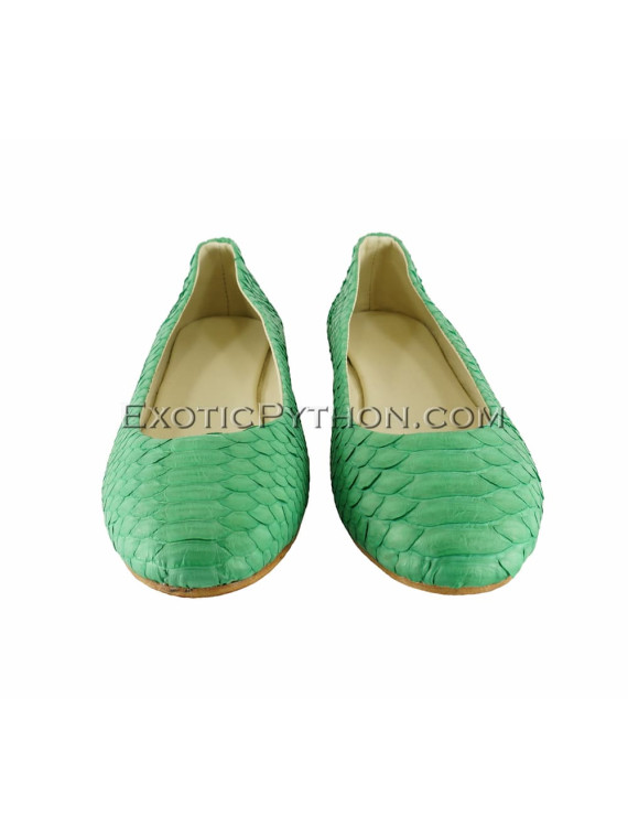 Snakeskin ballerina shoes SH-98