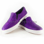 Snakeskin slip ons SH-99