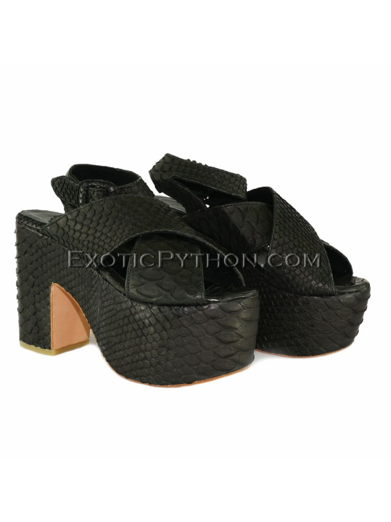 Snakeskin shoes womens SH-101