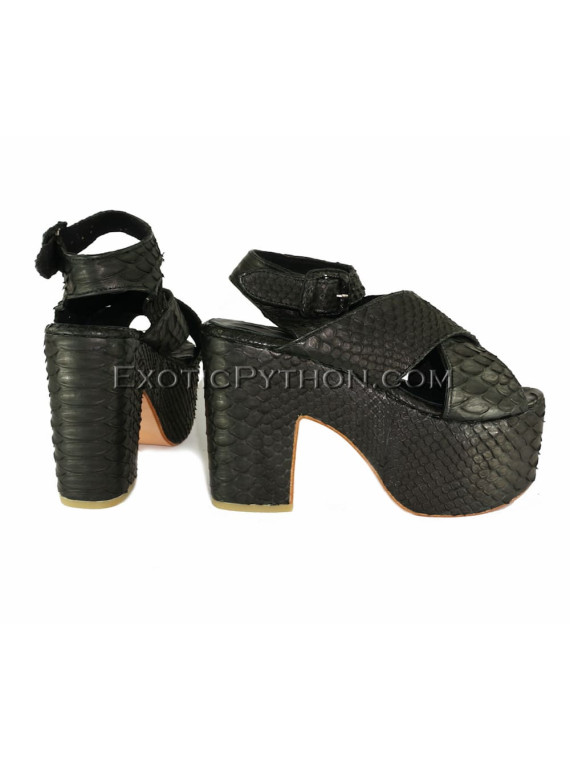 Snakeskin shoes womens SH-101