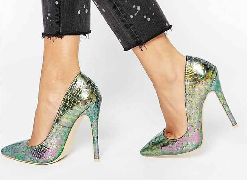 Snakeskin shoes - the best choice of 